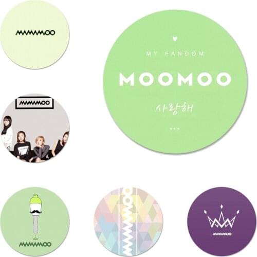 58mm Mamamoo KPOP Badge Brooch Pin Accessories For Clothes Backpack Decoration gift