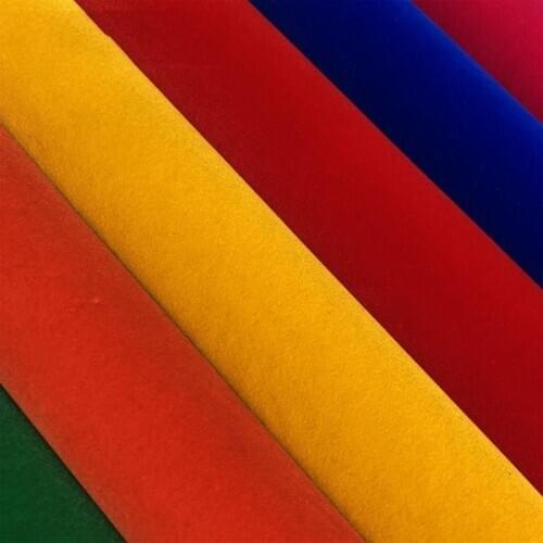 1 Roll 25*100cm Flocking Heat Transfer Vinly Lettering Velvet Film for Heat Press Machine T-shirt Iron On HTV Printing