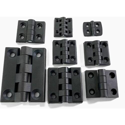 1pcs Strong Plastic Butt Hinge Industrial Equipment Electric cabinet Door Bearing Hinges fixed furniture hardware cabinet hinge