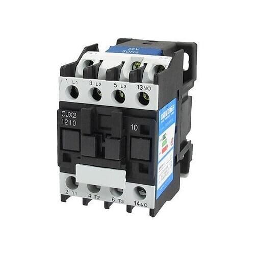 36V Coil Motor Controler AC Contactor 3P 3 Pole NO 660V 20A CJX2-1210
