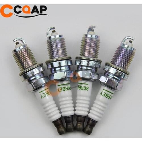 4PCS/Lot Normal Spark Plug 2240153J06 fit NISSAN 22401 53J06 22401-53J06 BKR6EY