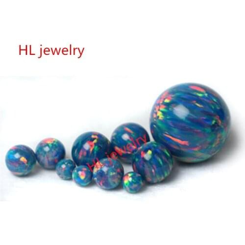 50PCS/Lot 8MM Opal Beads Jewelry Working Stud&Drop Earrings/ring/Bracelet/Necklaces For Women Op01 Synthetic Opal Beads