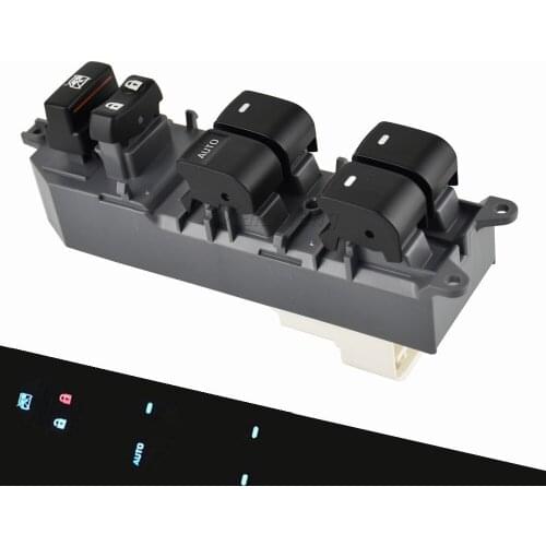 84820-06130 Master Power Window Switch Button Left For Toyota RAV4 Camry Corolla Auris Urban Cruiser 84820-06100