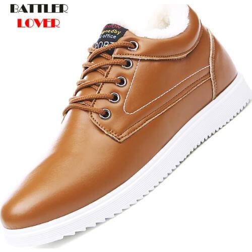 BATTLERLOVER Men's Winter Sneakers