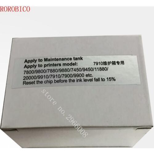 Free shipping!!! Maintenance Tank Chip Resetter For Printer 7800 9800 7880 9880 7450 9450 11880 20000 9910 7910 7900 9900