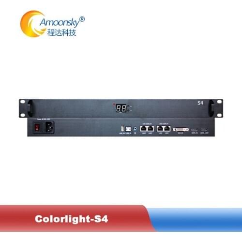 Colorlight s4 video sender box max support 2.3million pixels for full color advertising led screen display
