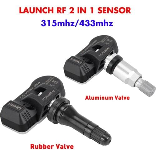 LAUNCH TPMS RF Sensor 315 433MHz 2 In 1 Editable Programming Automotive Accessory Tyre Pressure Monitor x431 TSGUN Programmer
