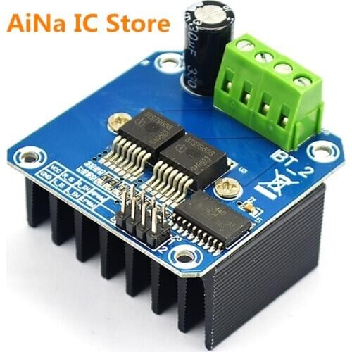 Double BTS7960 43A H-bridge High-power Motor Driver module/smart car