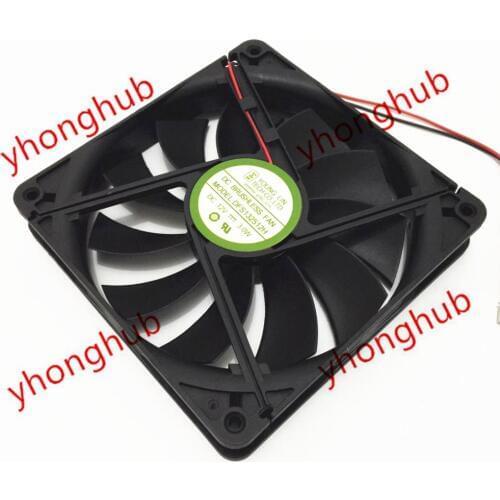 Young Lin DFS132512H DC 12V 3.00W 135x135x25mm 2-wire Server Cooling Fan