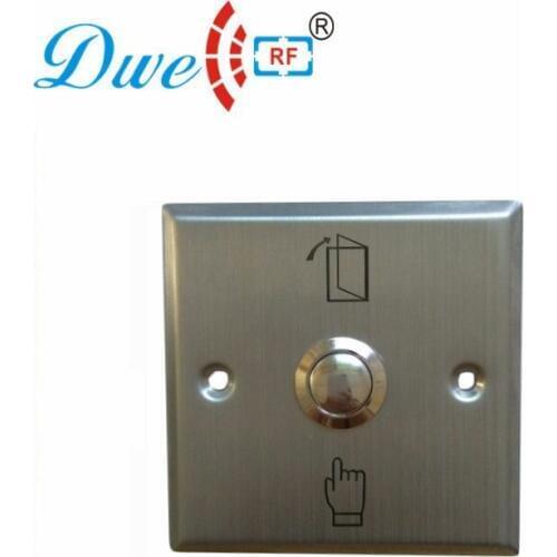DWE CC RF Door Exit Push Release Button For Access Control NC COM DW-B03B