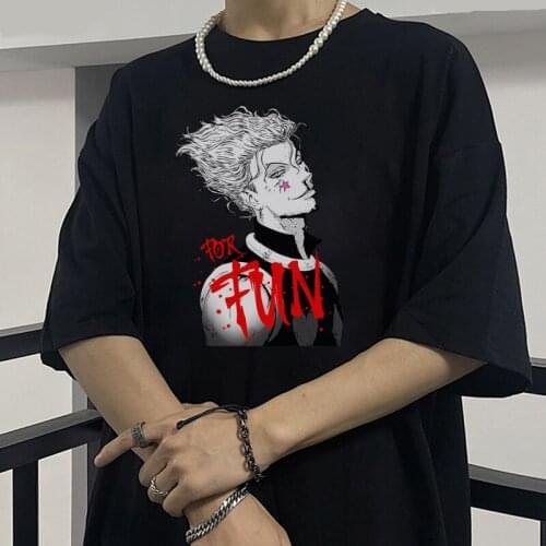 2021 Hot Anime Hunter X Hunter Graphic Tshirt Women Men Summer Casual Streetwear Tops Hisoka Manga Tee Loose Camisetas Tee