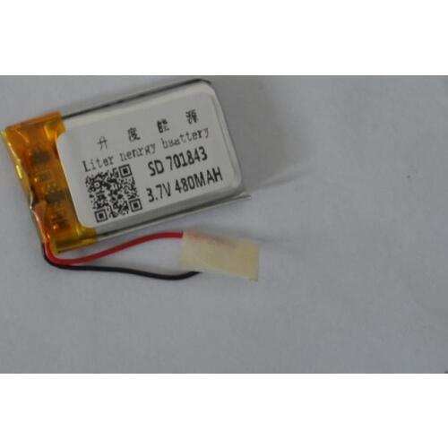 Wireless mouse lithium polymer battery 701843 /480mAh, Bo Italian special lithium battery , 3.7V
