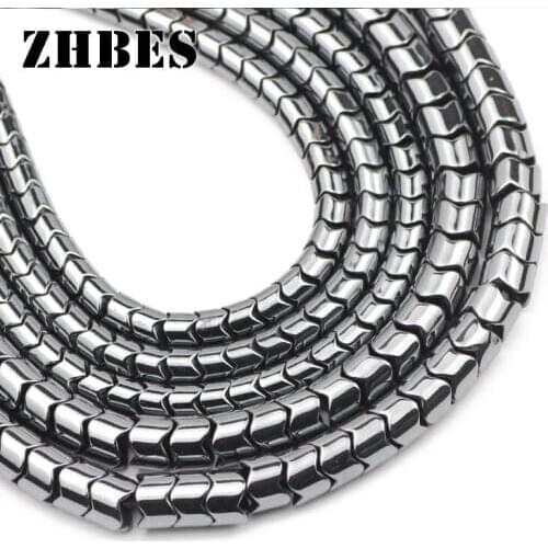 Natural Stone Gear shape Black Hematite Bead 7/5MM Spacer Ore Loose beads For Jewelry Making DIY Charm Bracelet Accessories