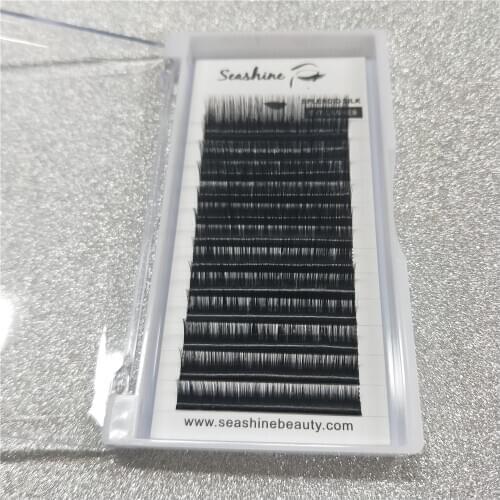 One by one New Private Label Eyelash Extensions Packaging Fake Lashes Synthetic False individual eyelash extension free shipping