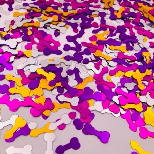 Penis 15 grams Sequins PVC Flat for DIY Card Making Craft Color Collection