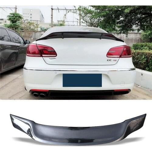 Car Trunk Spoiler Carbon Fiber Auto Rear Trunk Wing For VW ARTEON Passat CC Sandard 2009 - 2018 Type R Refit Accessories Spoiler
