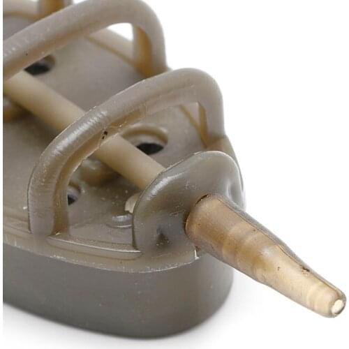 Inline Method Carp Fishing Feeder 4 Feeders 15/20/25/35g 30/40/50/60g Mould Set