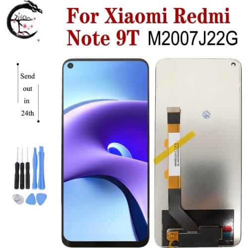 6.53" LCD For Xiaomi Redmi Note 9T Display M2007J22C J22 Screen Touch Digitizer Assembly Redmi Note9T LCD Replacement