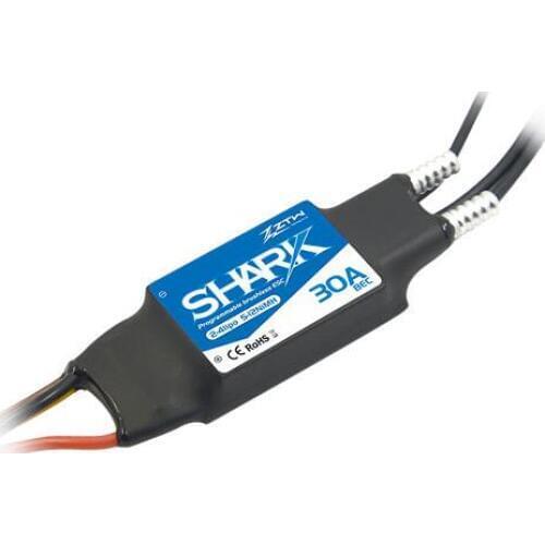 ZTW Shark 30A BEC Waterproof brushless ESC For Boat With Water-cooling System RC boat model
