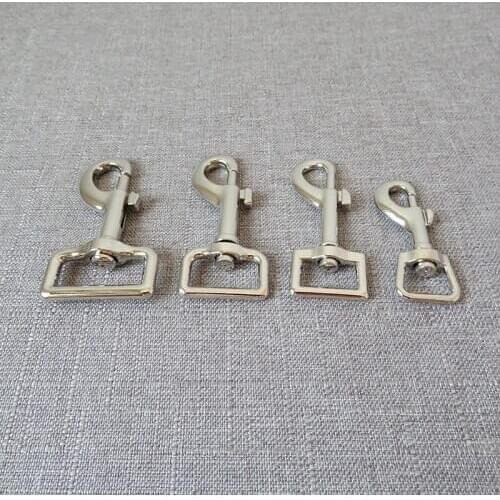 1pc 12mm 15mm 20mm 25mm 32mm metal hardware buckle swivel clasp DIY dog leash belt strap buckle clip hook clasp sewing accessory