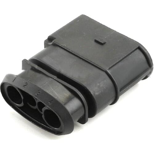 2/5/10/20/50/100sets 4pin VW Intake pressure sensor plug automotiv wire waterproof cable connector "