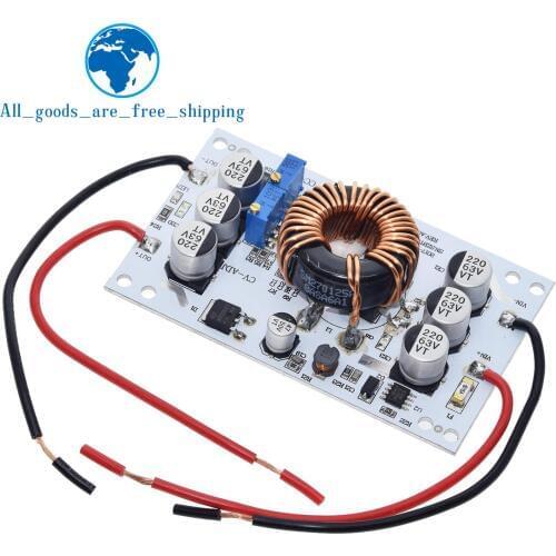 TZT 600W Aluminum Plate DC-DC Boost Converter Adjustable 10A Step Up Constant Current Power Supply Module Led Driver For Arduino