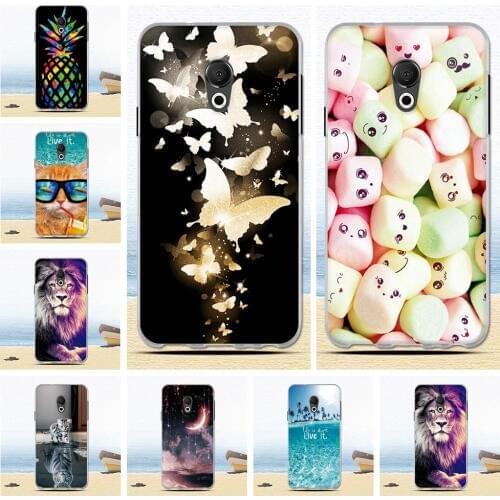 Case for Meizu 15 Lite Soft TPU Silicone Case for Meizu M15 Back Cover Coque Fundas Cute Printing For Meilan 15 Lite Capa
