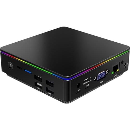 Home Theater T95 P1 Windows10 Smart Tv Set-Top Box Player 4K 4+64G Media Player Tv Box Smart Hdtv Box Black EU Plug