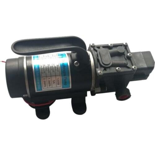 Electric 12V 120W 130Psi 10L / Min Water Film High Pressure Self-Priming Pump Automatic Switch Return Pump For Garden
