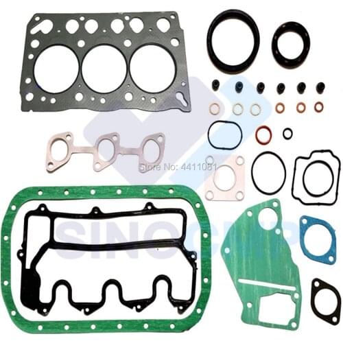 3LB1 Engine Gasket Kit for Hitachi EX55 IHI 16N Mini-excavator PDW380 MQ power Diesel Generator set