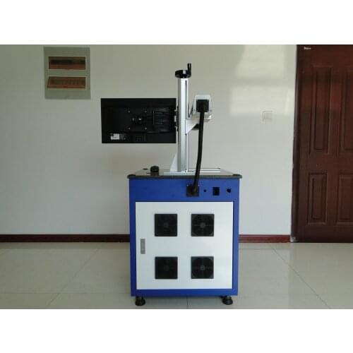 Desktop fiber laser marking machine for metal steel aluminum engraving with 20w 30w 50w laser marker