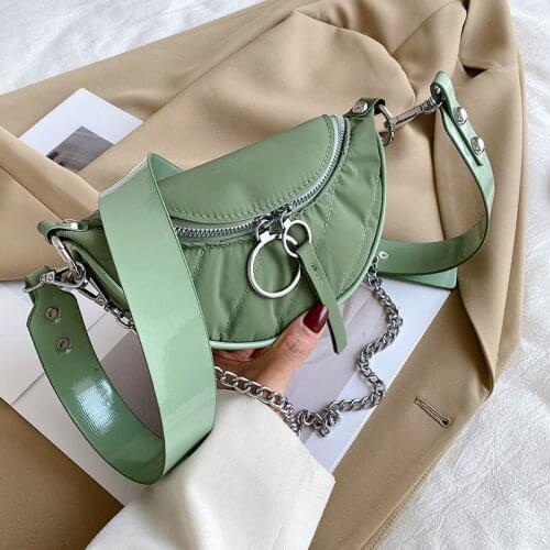 New Design Chest Bag Womens Bag 2021 Diagonal Bag Fashion Waist Bag Shoulder Bag Wide Shoulder Strap Small Bag