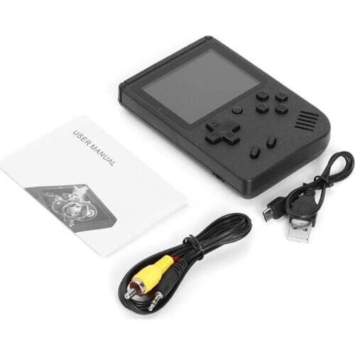 10 PCS Handheld Game Player 3 inch Color Screen Gaming Console Built-in 400 Classic Games for FC Game