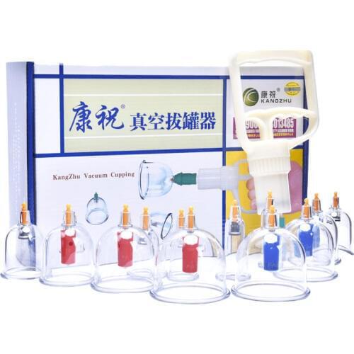 Suction cups Massage Vacuum cupping set Suction Cupping jar Acupunture Vacuum Cupping cans sucker Massager body cup thearapy