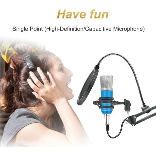 Professional Studio Broadcasting Recording Condenser Microphone NB-35 Adjustable Suspension Scissor Arm Stand