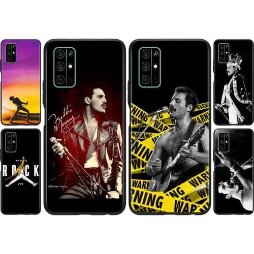 Silicone Cover Freddie Mercury Queen For Huawei Honor 30i 10X 30S 9A 9S 9X 30 9C 20 20S V20 10i 10 7C Pro Lite Phone Case