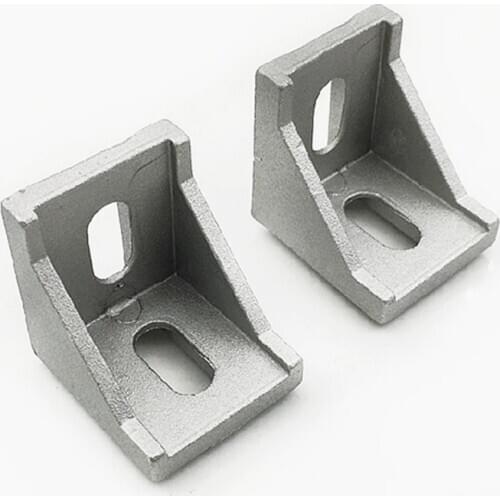 Corner fitting angle aluminum connector bracket fastener 2020 3030 4040 series industrial aluminum profile