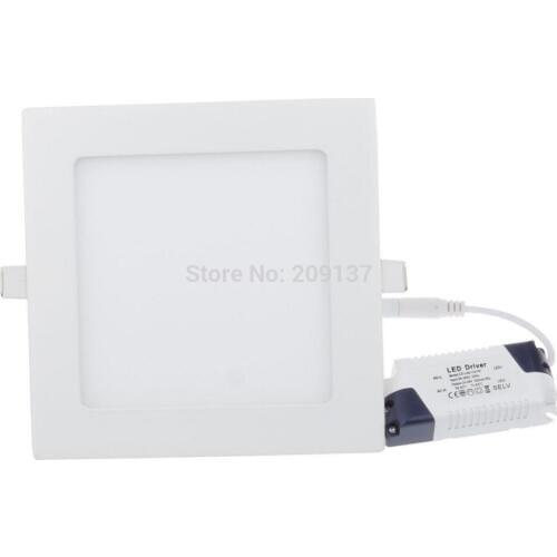 Ultra Thin Design 6W LED Surface Ceiling Recessed Grid Downlight Square Panel Light