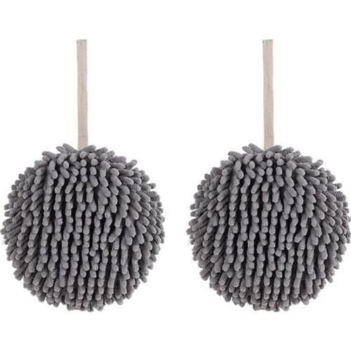 Chenille Material Handball Absorbent Towel Innovative Household Kitchen And Bathroom Hanging