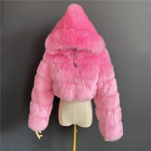YLMFUR Women's Jackets With Fur