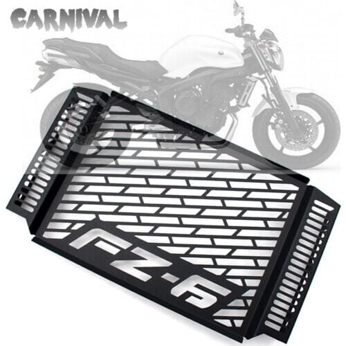 For YAMAHA FZ 6 FZ6 2007-2010 2008 2009fz6 Motorcycle Stainless Steel Radiator Protective Cover For Grill Protector