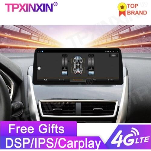 12.3'' Android 10 For Mitsubishi Yige Radio Car Multimedia Player 6+128GB Radio GPS Navigation Stereo CarPlay WiFi 4G LTE