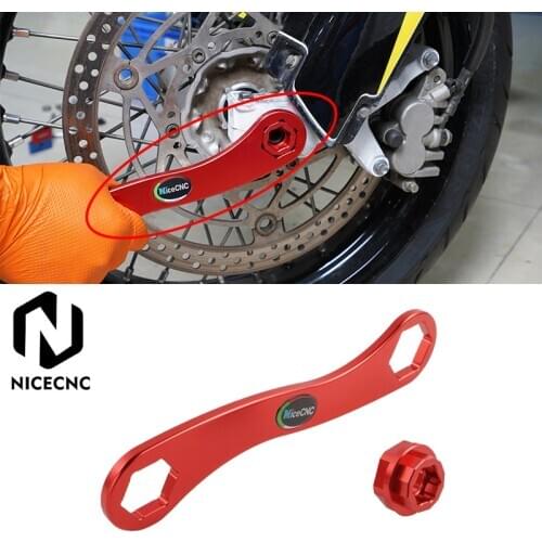 CNC Front Rear Multi Axle Wrench Tool Spanner For Beta 125-520 RR RR-S 2005-2021 Xtrainer 300 2015-2021 Trail Side Multi Tool