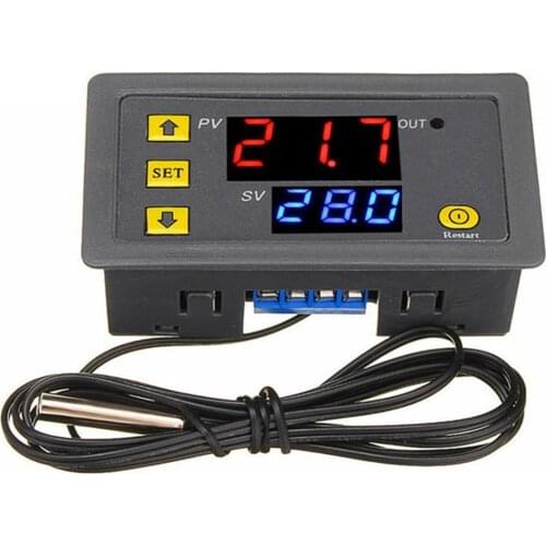 W3230 Mini Digital Temperature Controller 12V 24V 220V Thermostat Regulator Heating Cooling Thermoregulator Temperature control