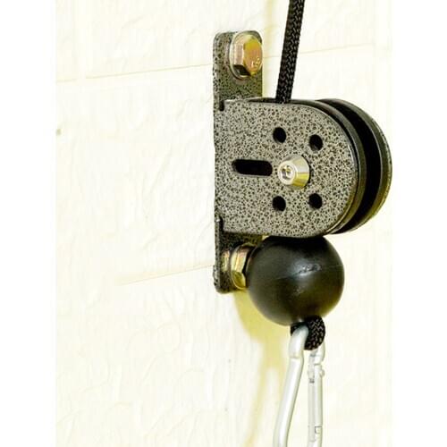 Home Arms Forearm Strength Fitness Cable Pulley Roller DIY Lifting Machine