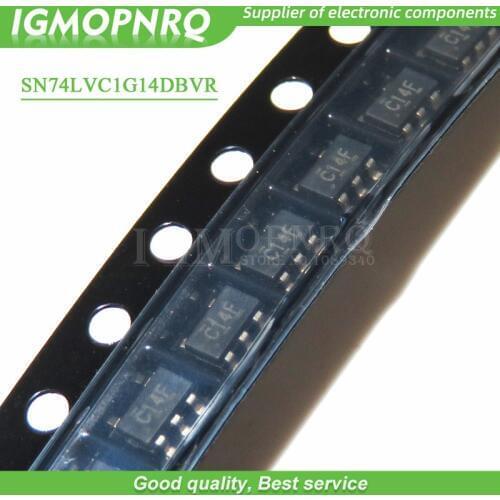10pcs/lot SN74LVC1G14DBVR 74LVC1G14GV SN74LVC1G14 SOT-23-5 IC New Original Free Shipping