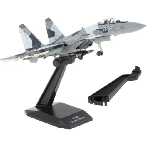 1/100 Sukhoi Su-35 Diecast Fighter Model Plane Airplane Aircraft Helocopter Model Collectables