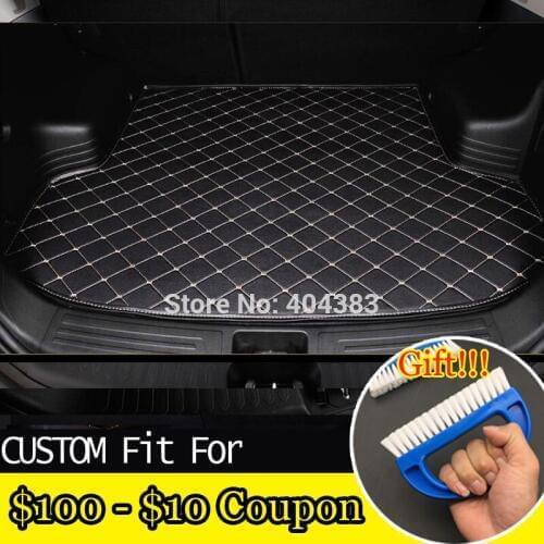Good quality fit car trunk mat for Audi A1 A4 A6 A7 A8 Q3 Q5 Q7 TT 3D car-styling heavy duty all weather tray carpet cargo liner
