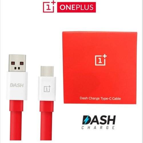 Original ONEPLUS Dash Cable 100cm/150cm Red noodles Usb 3.1 Type C Cable Fast Charge Dash Charger Cable For Oneplus 5t 5 3t 3