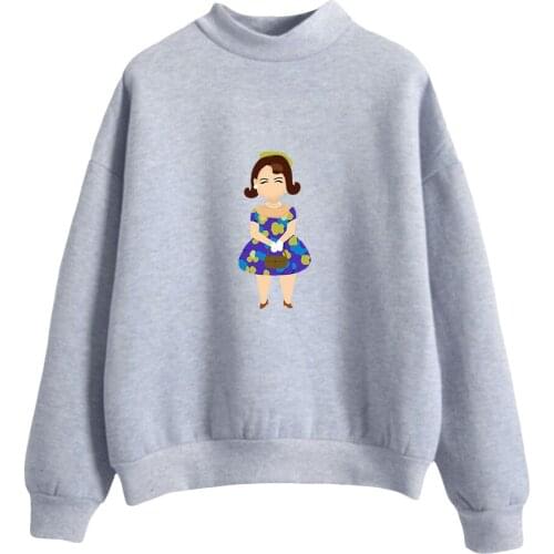 Why Women Kill Fashion Print Turtleneck Sweatshirts Women/Men Long Sleeve Sweatshirts Harajuku Casual Streetwear Clothes